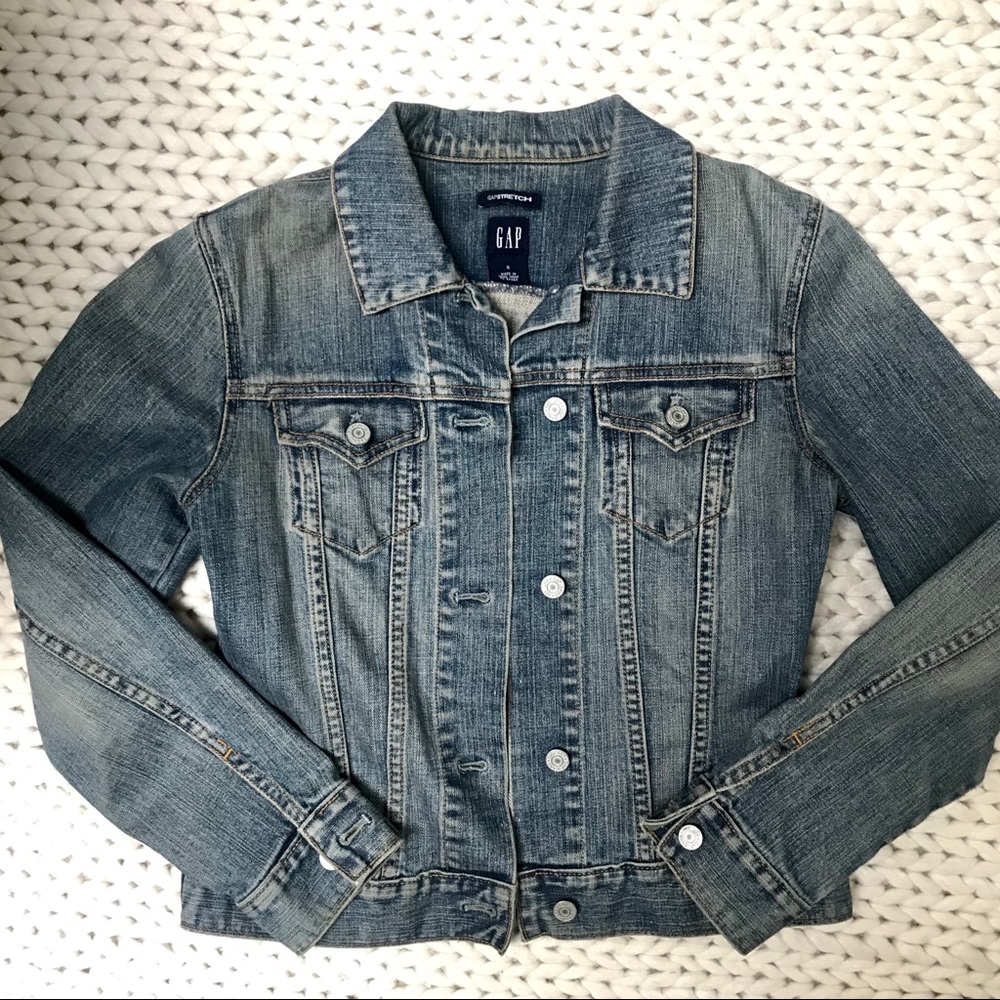 GAP Stretch Jean Jacket - Picture 2 of 5